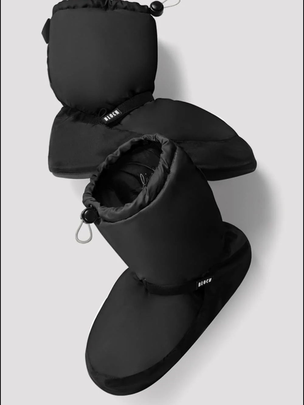 Bloch Black Warm Up Booties